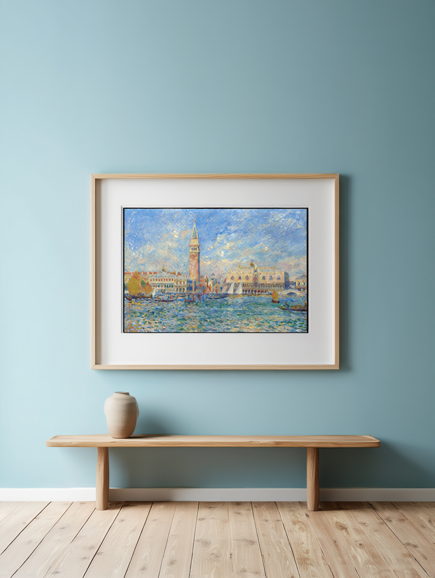 Auguste Renoir -  Venice 'The Doge's Palace'