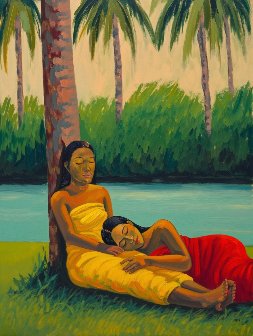 Gauguin Tahitian Dreams – 4 Prints Mix & Match