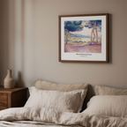 Henri-Edmond Cross - Pines Along The Shore Poster