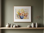 Fleurs – Odilon Redon Poster | Symbolist Floral Art Print - Hakyarts