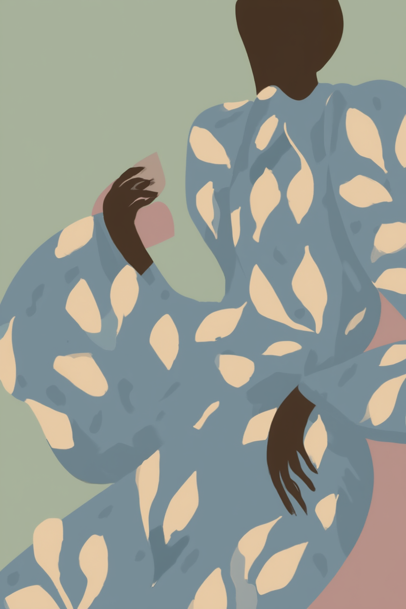 Shadowed Elegance – Figurative Art Print - Hakyarts