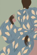 Shadowed Elegance – Figurative Art Print - Hakyarts