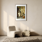 The Inspection – Ludwig Deutsch Poster | Orientalist Figurative Art Print - Hakyarts