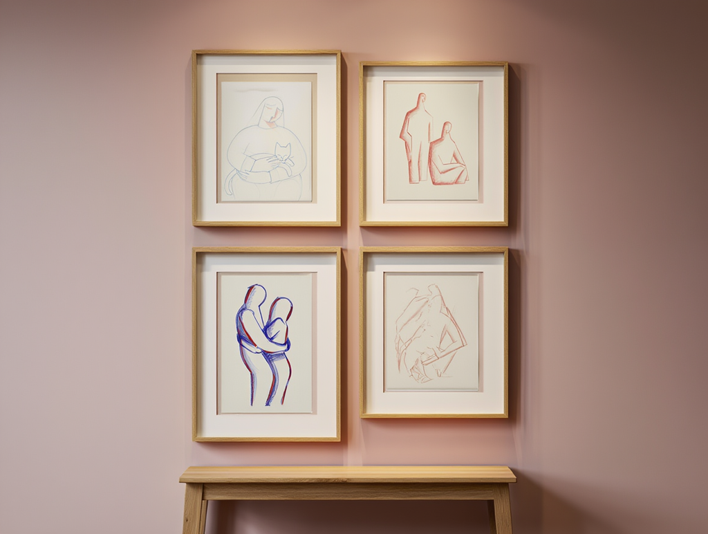 Mikuláš Galanda – 4 Fine Art Prints Selection