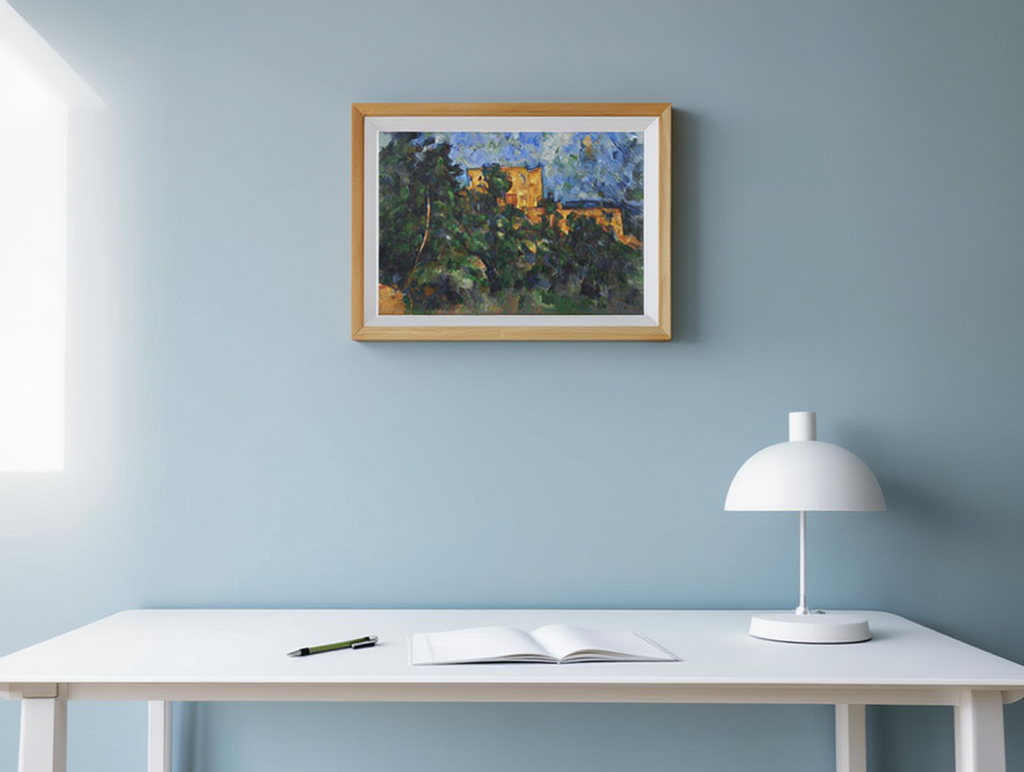 Paul Cézanne – Château Noir – Iconic Post-Impressionist Art Print