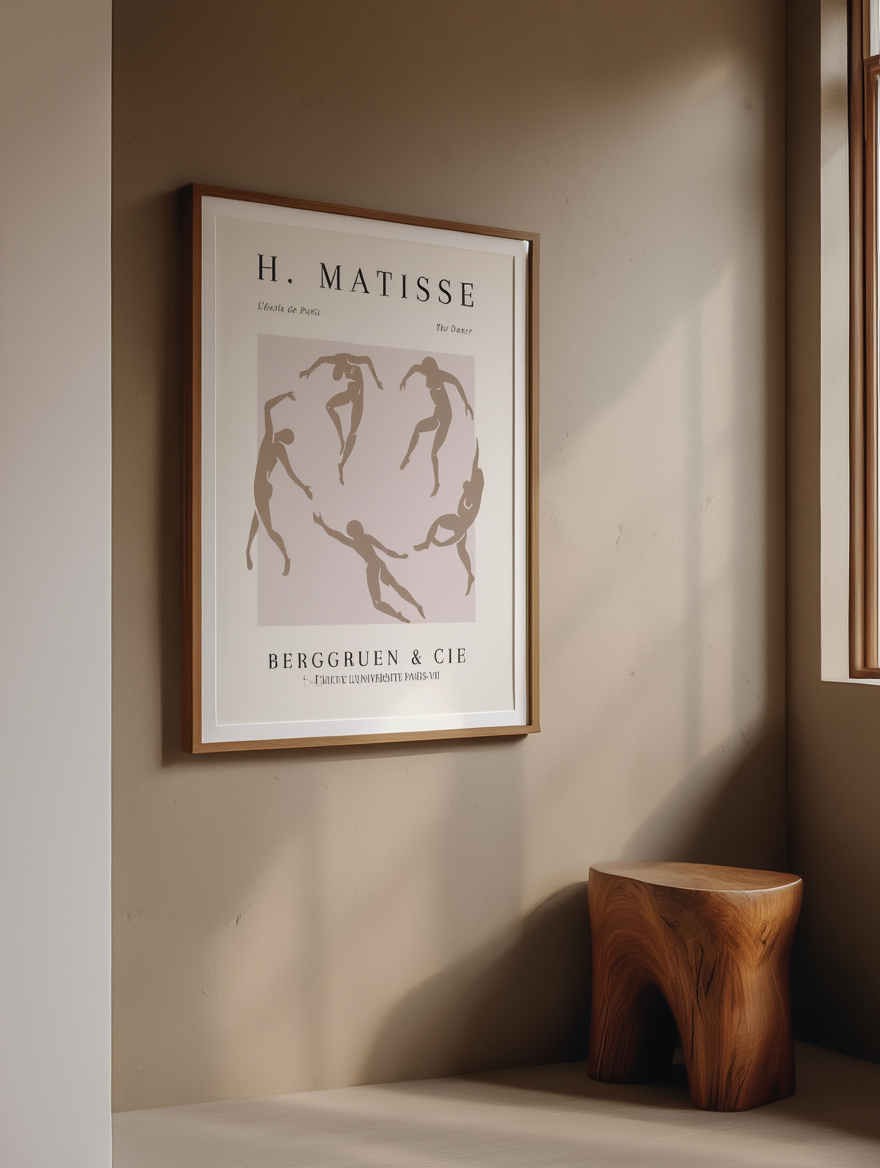 Romantic Figure Line Art Print