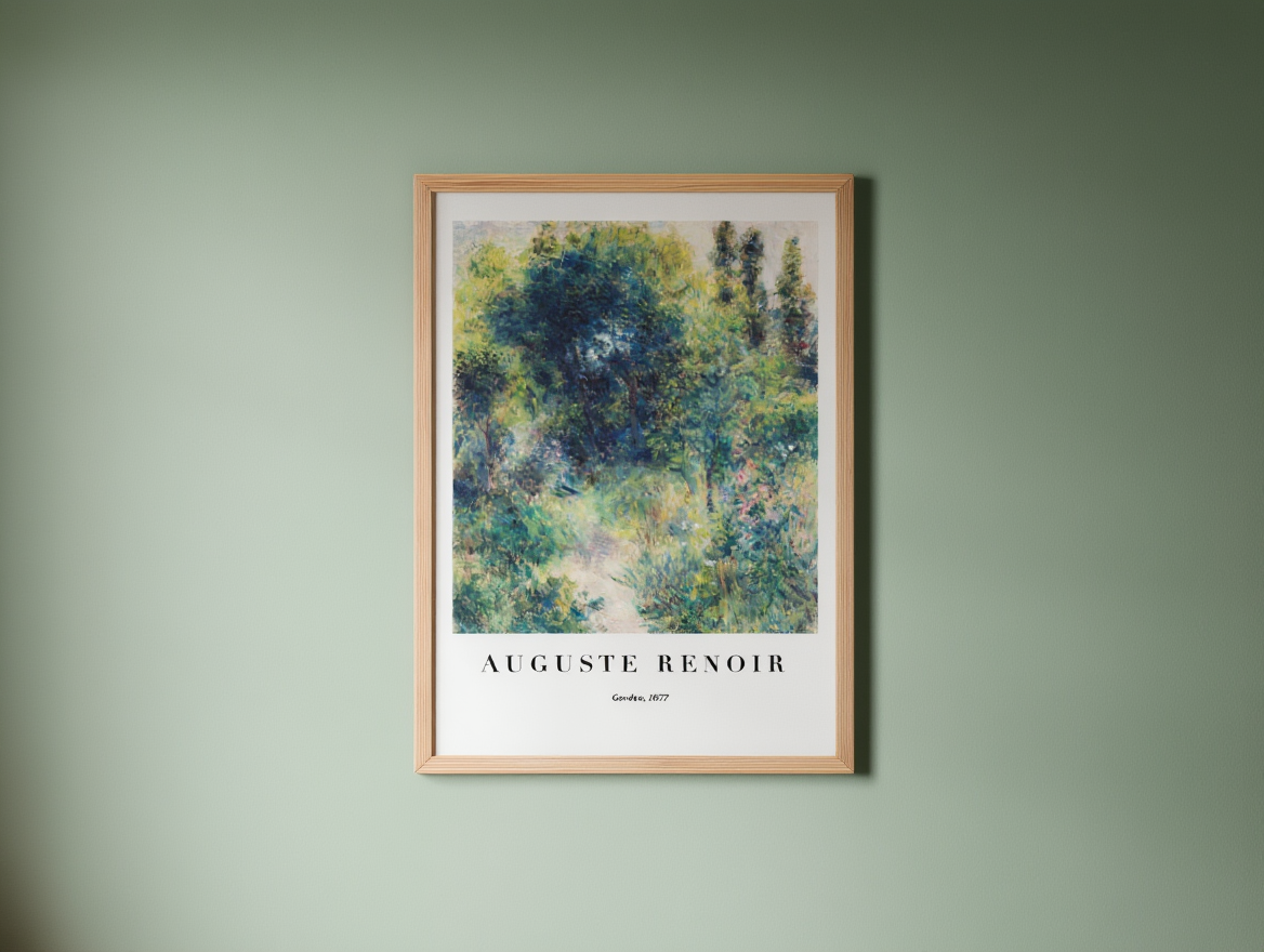 Auguste Renoir - Garden Poster