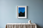 Mondnacht by Karl Wiener – Modernist Nocturnal Landscape Art Print