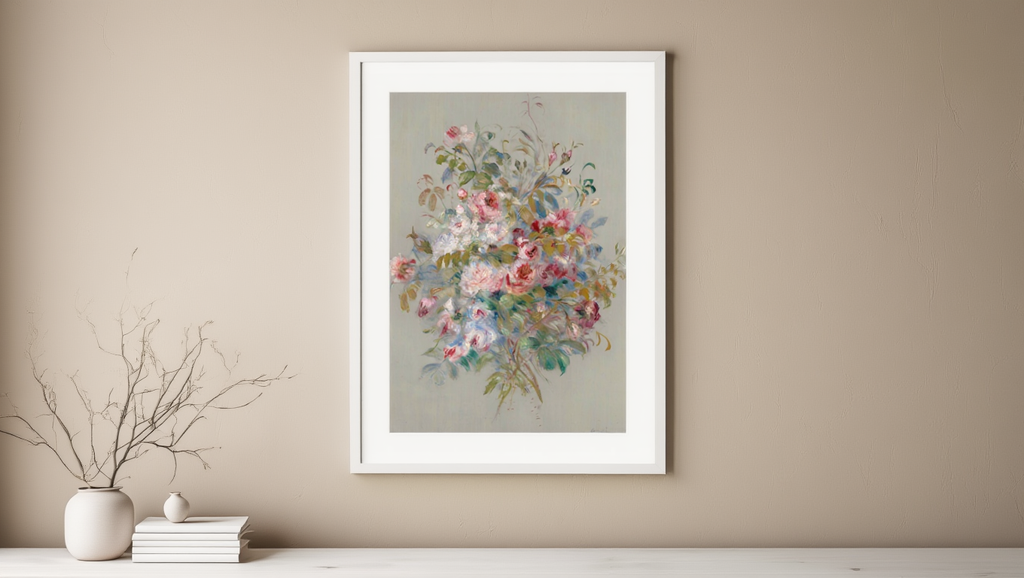 Auguste Renoir - Bouquet de Roses