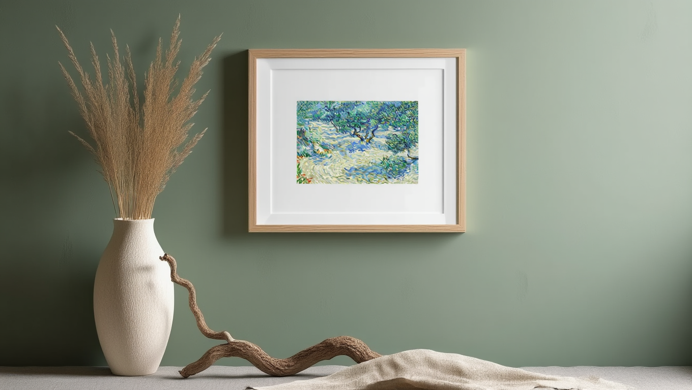 Vincent Van Gogh - Olive Orchard