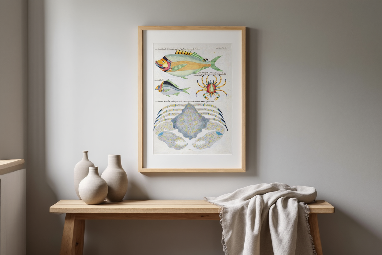 Louis Renard - Poissons Plate 91 Poster