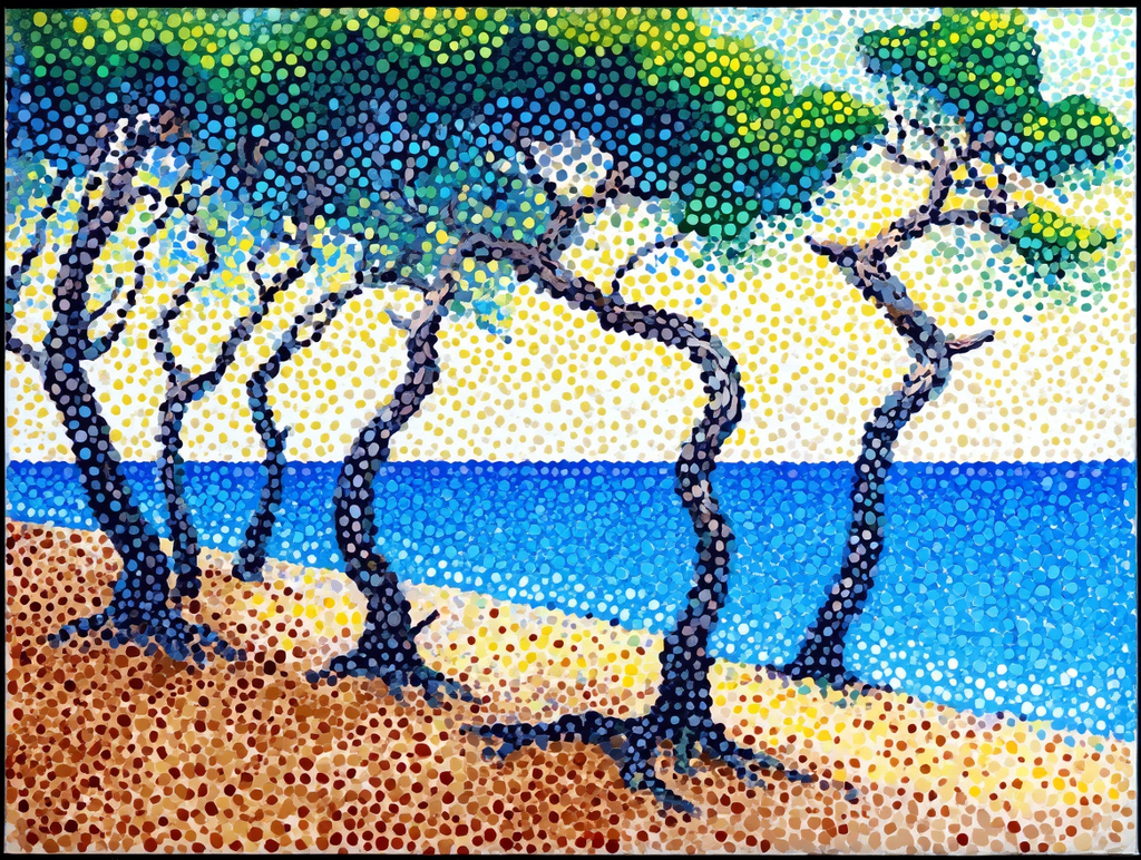 Henri‑Edmond Cross – Sunlit Harmony Quartet - 4 Prints Mix & Match