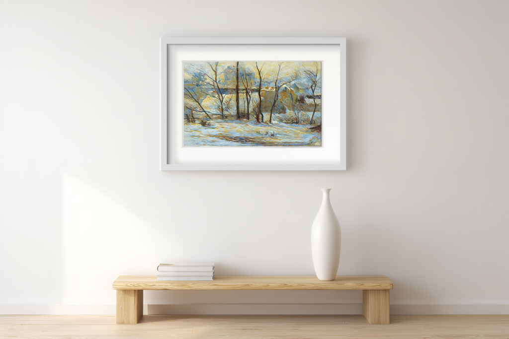 Paul Gauguin - La Neige à Vaugirard II