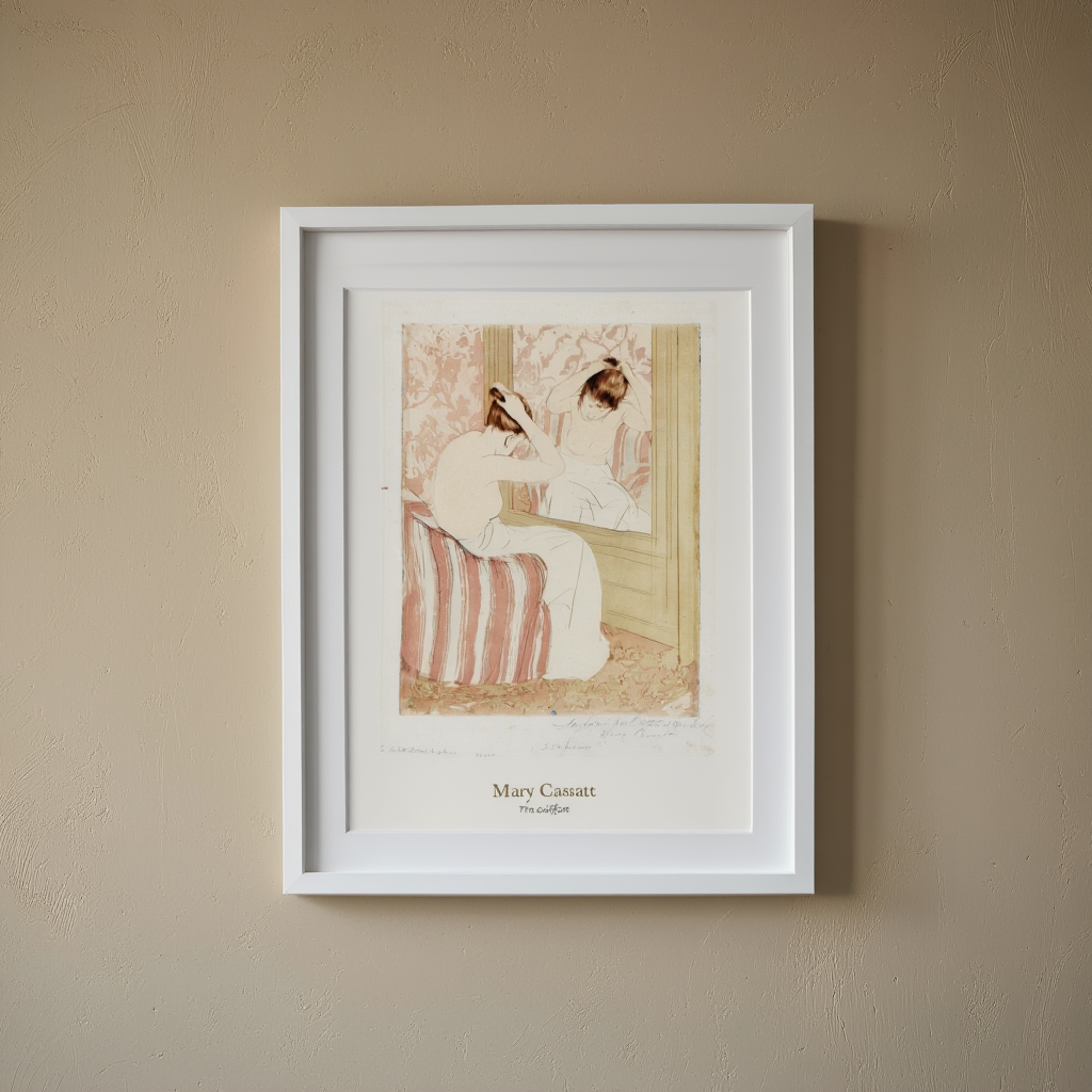Mary Cassatt – The Coiffure – Iconic Impressionist Art Print