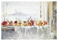 Granatäpfel auf einer Fensterbank - Hakyarts