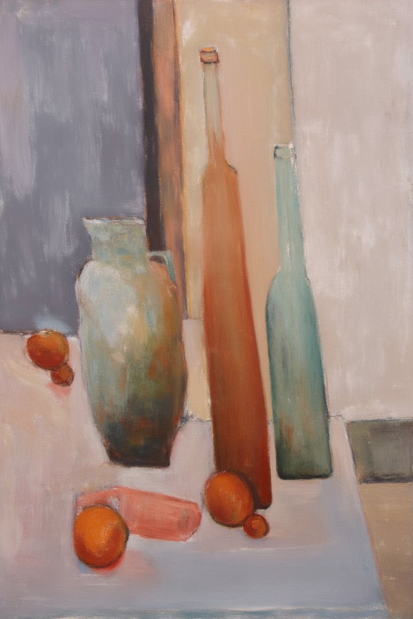 Set of 4 Art Prints – Morandi-Inspired Still Life - Hakyarts