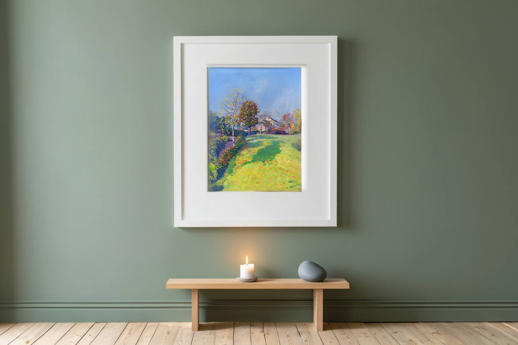 Dans le jardin – Impression d'art de Paul Madeline | Affiche de jardin impressionniste française