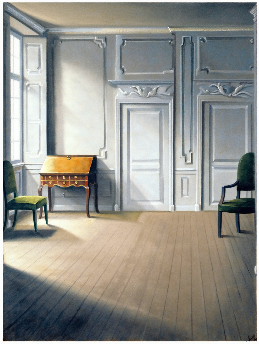 Hammershøi Minimalist Light & Shadow – 4 Prints Mix & Match