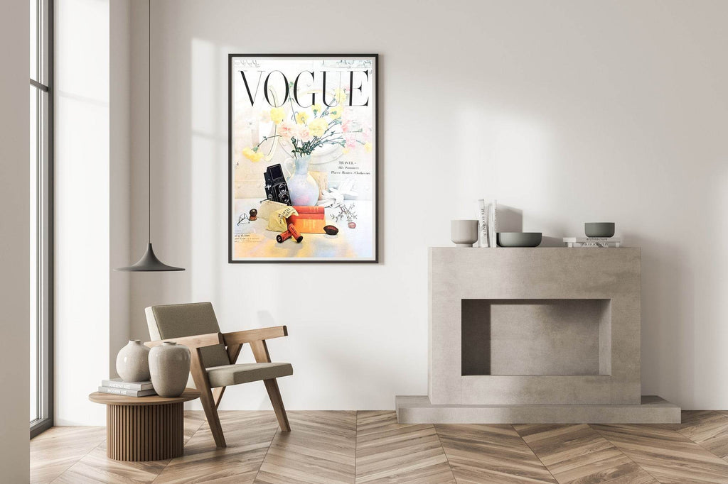 Vogue Illustration Poster - Hakyarts