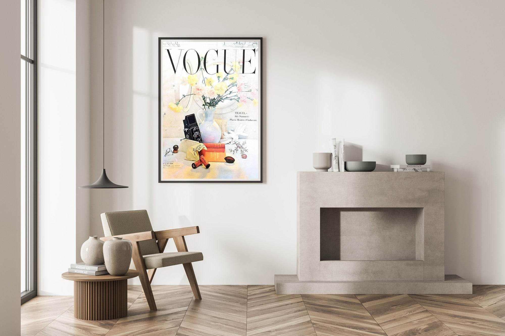 Vogue Illustration Poster - Hakyarts