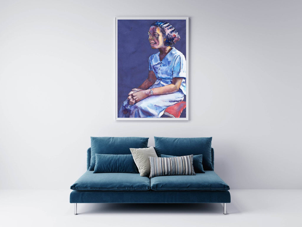 Girl in Blue Dress - Hakyarts