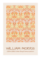Golden Bough Pattern – William Morris Art Print | Iconic Victorian Textile Design - Hakyarts