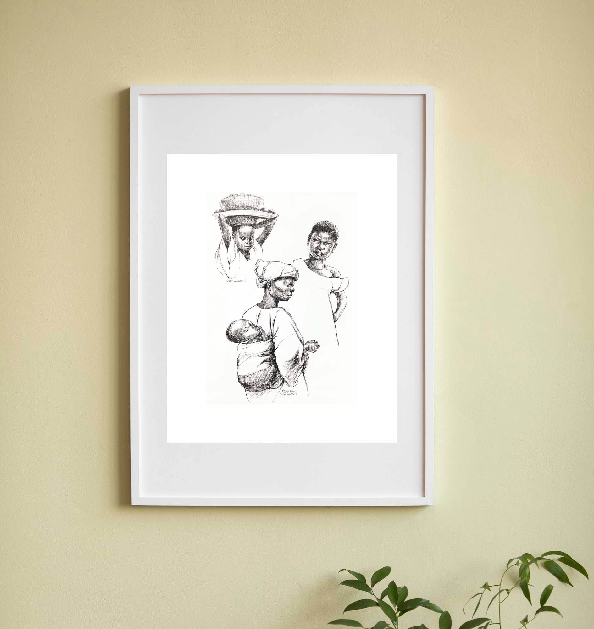 Elton Fax - West Africa Vignettes Pl.23 - Hakyarts