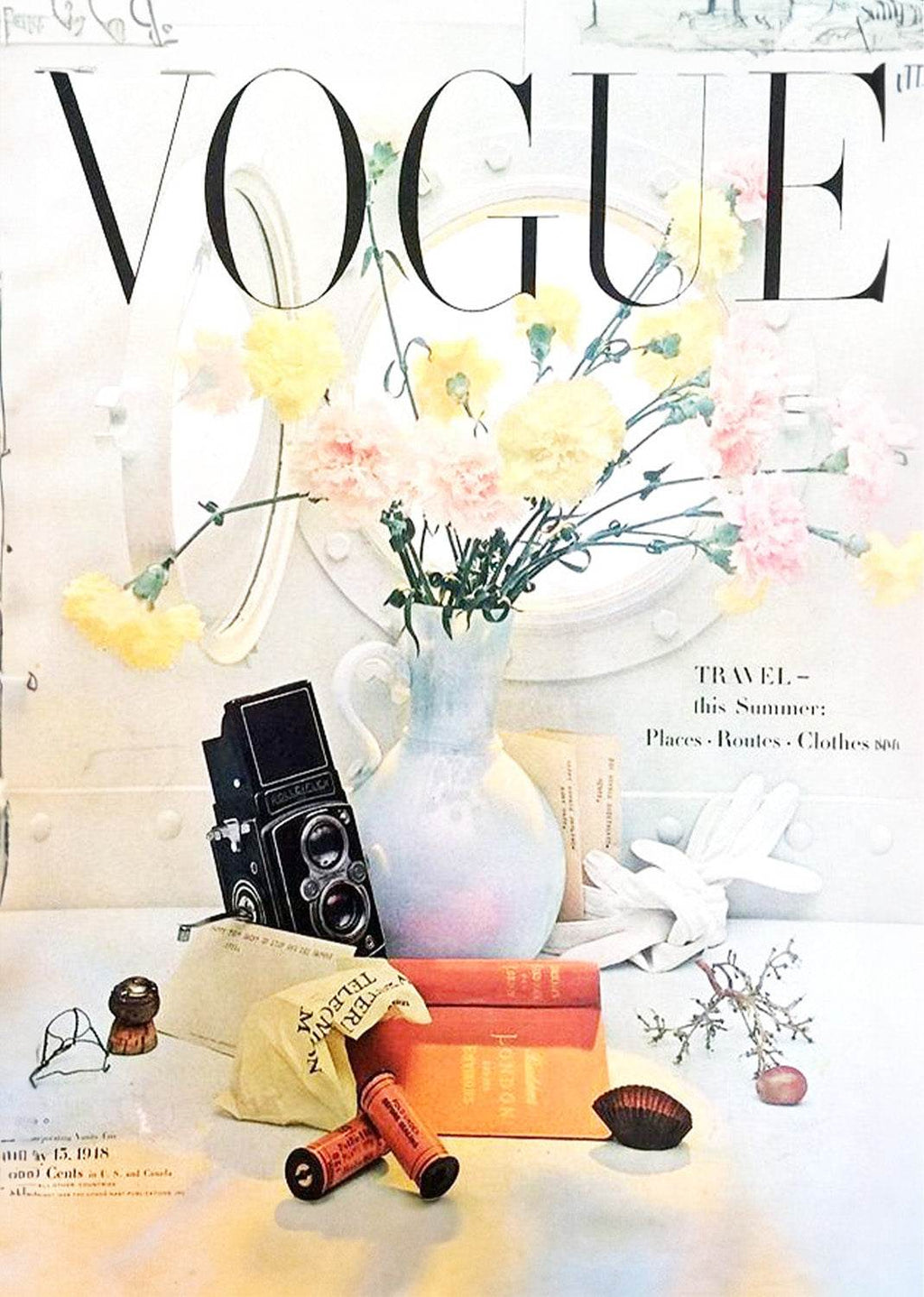 Vogue Illustration Poster - Hakyarts