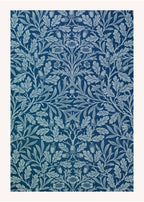 Sapphire Dotscape – Contemporary Blue Abstract Wall Art Print