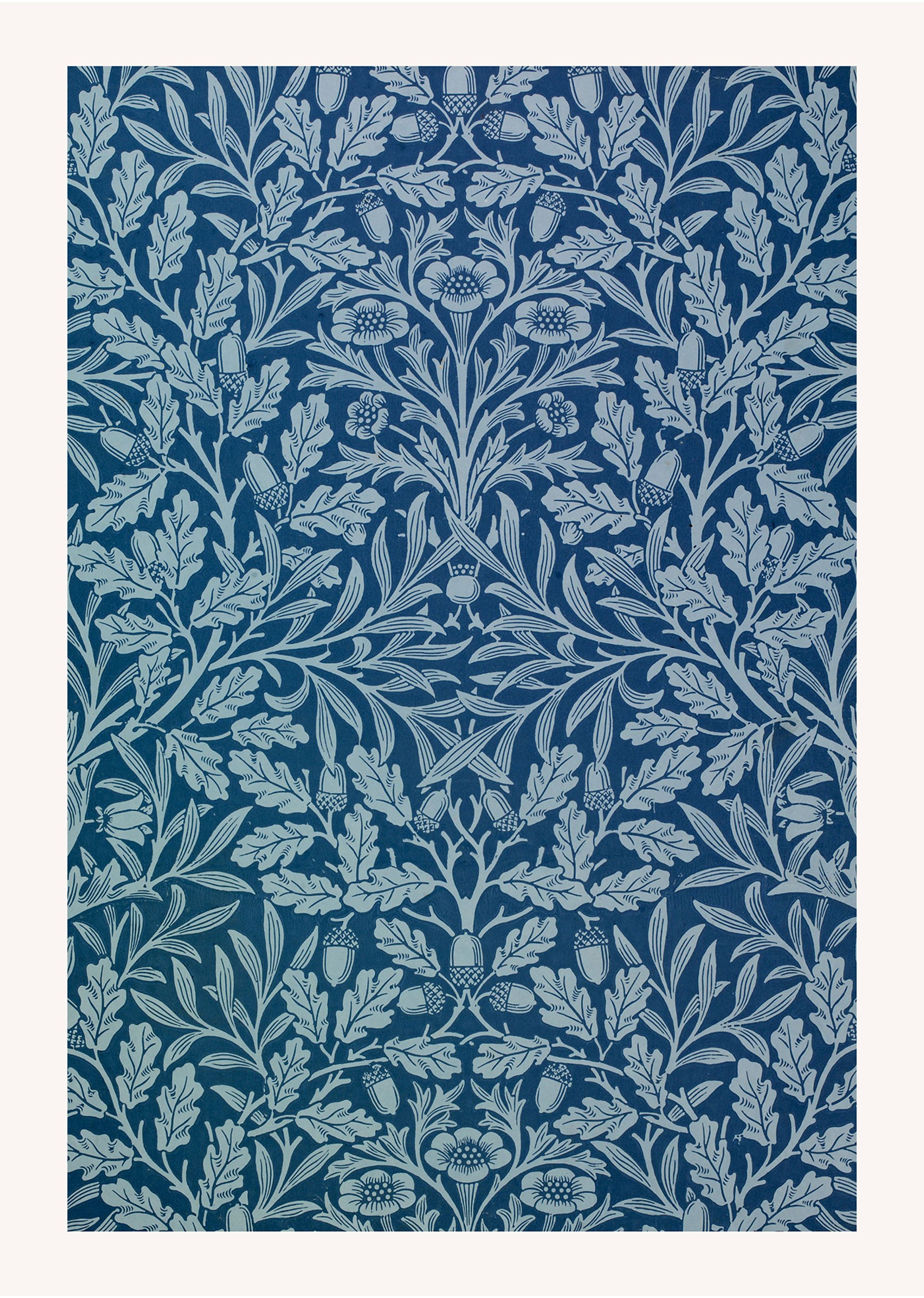 Sapphire Dotscape  Contemporary Blue Wall Decor