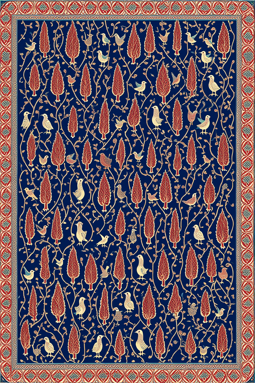 William Morris – Patterned Paradise 4-Prints