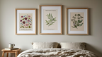 Botanical Bliss – 6 Floral Prints | Mix & Match Wall Art - Hakyarts