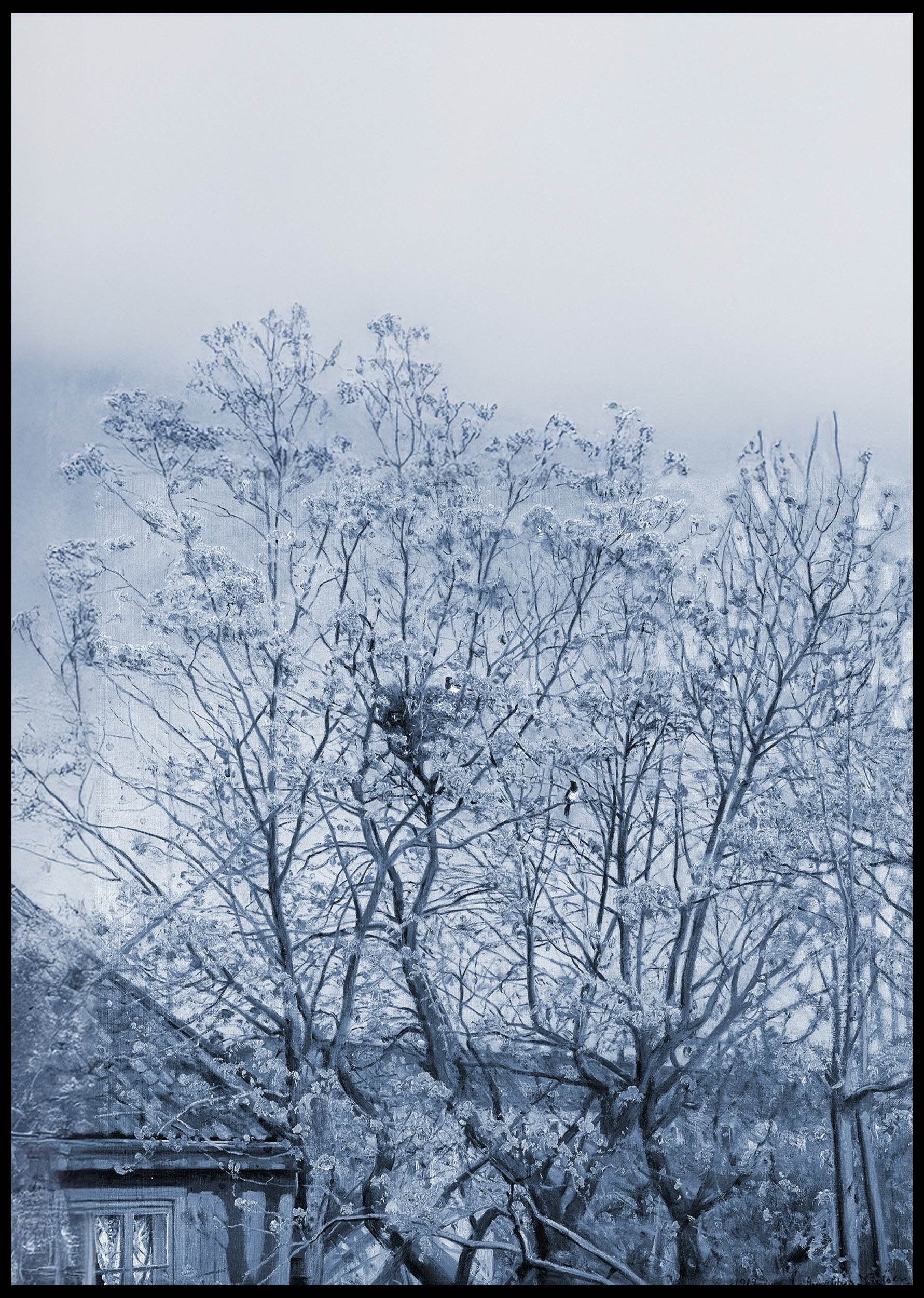 Naboer. Motiv fra ateliervinduet, Majorstuveien 8 - Hakyarts