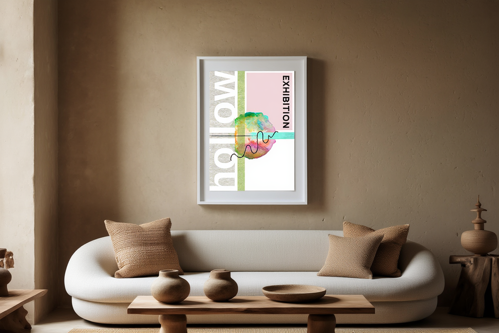 Hollow – Art Exhibition Poster