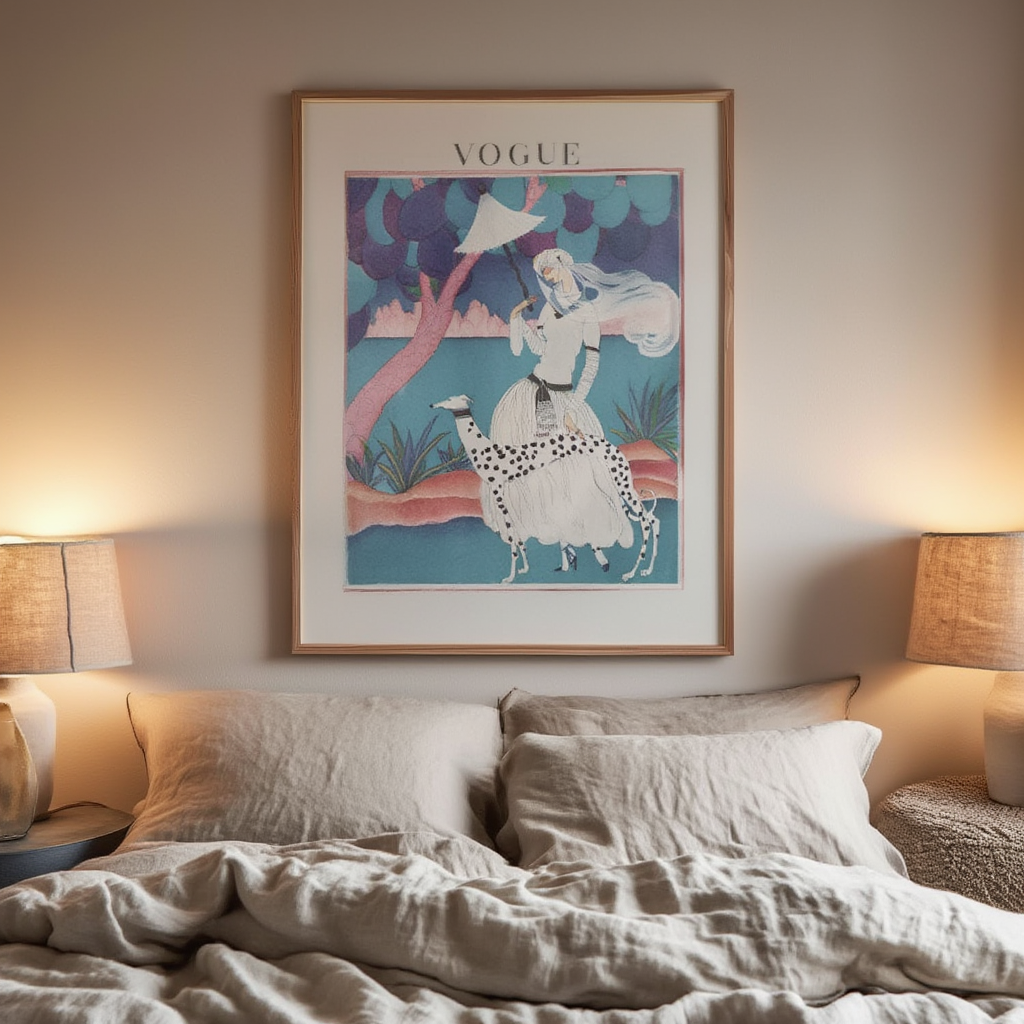 Vogue January 15, 1922 – Vintage Fashion Illustration Poster