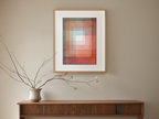White Framed Polyphonically – Paul Klee – Vintage Modernist Art Print