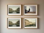 Hammershøi Nordic Interiors – 4 Prints Mix & Match