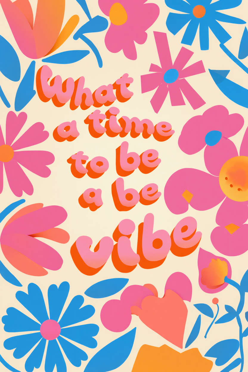 Retro Gallery Wall – Funny Colorful Dog Quotes Set