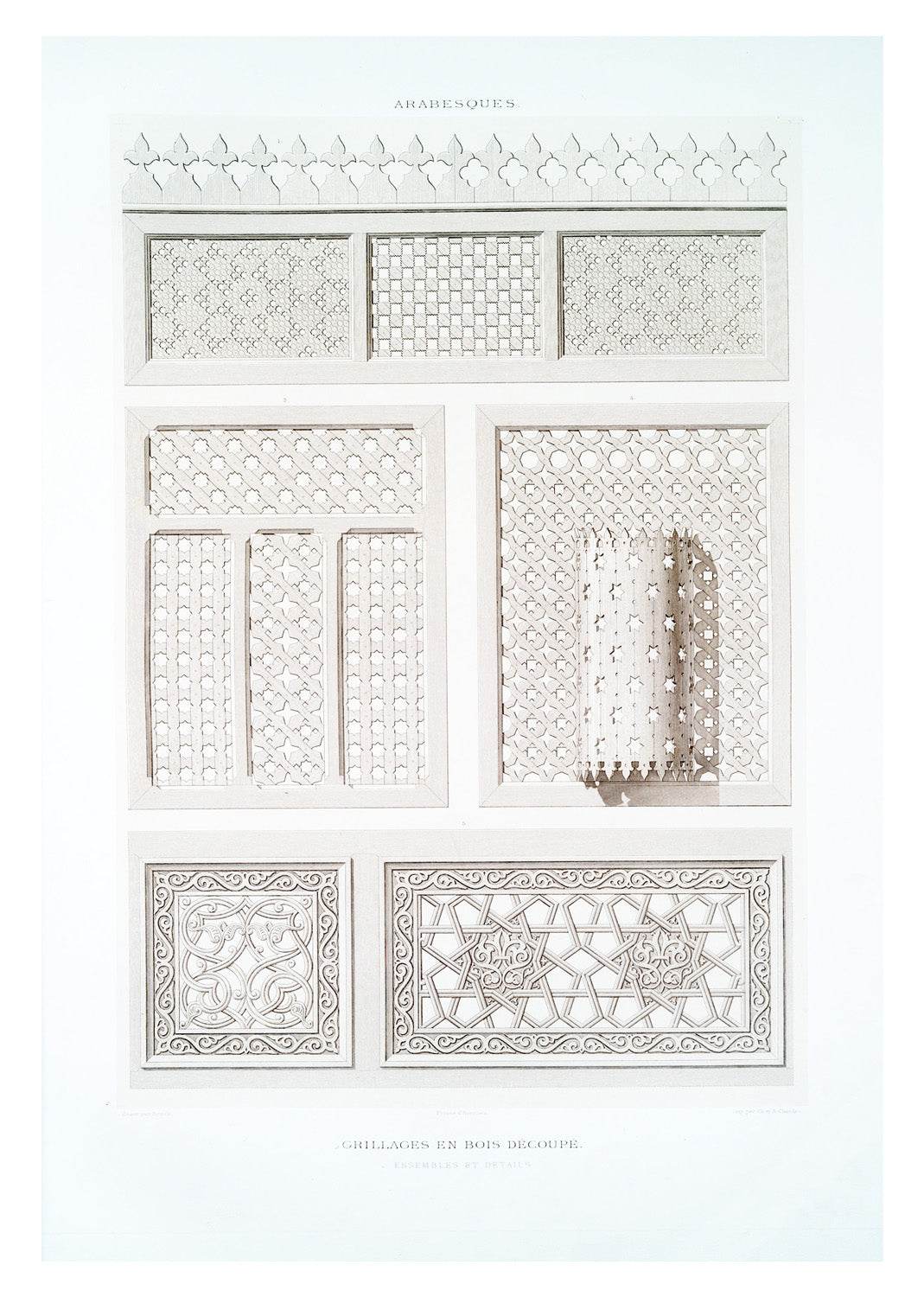 Grillages en bois découpé - Hakyarts