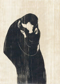 Edvard Munch - The Kiss IV