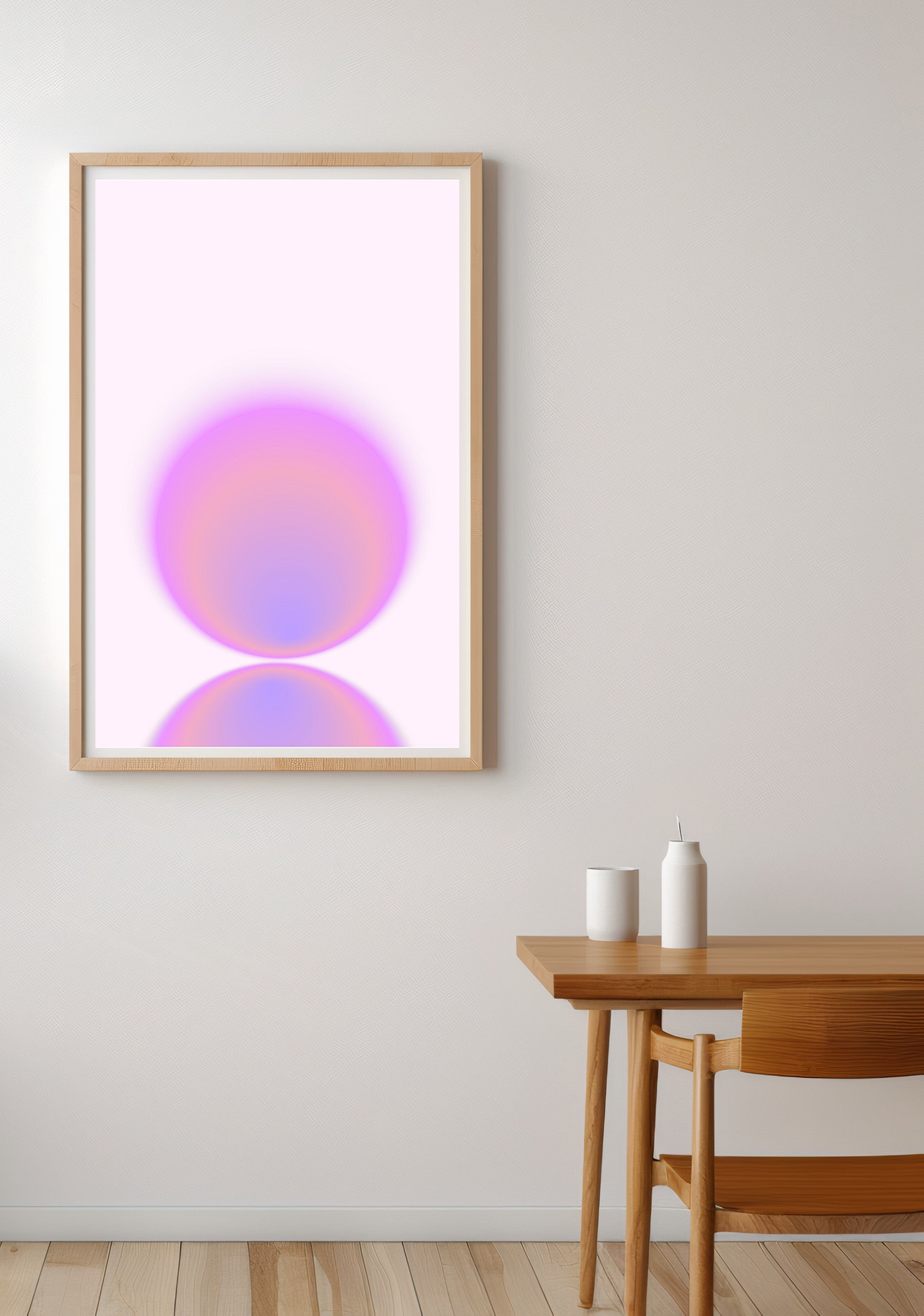 Inner Light Modern Minimal Orb Print