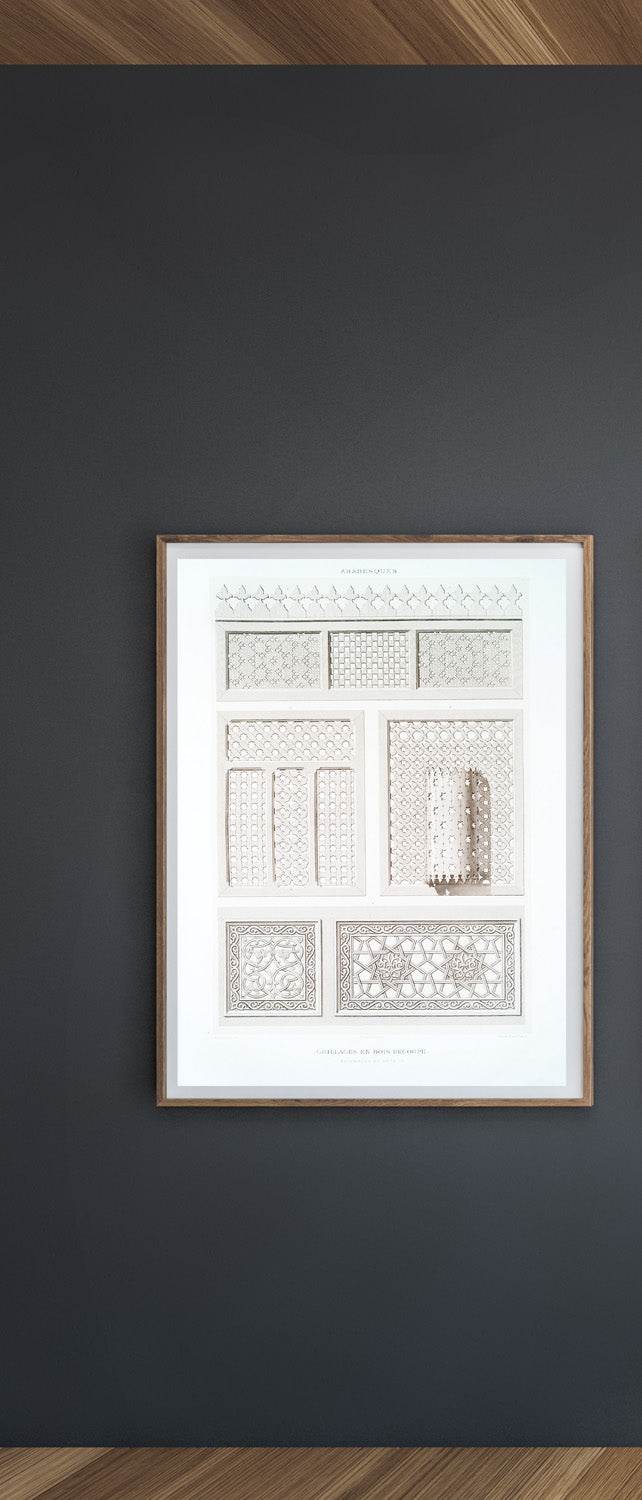 Grillages en bois découpé - Hakyarts