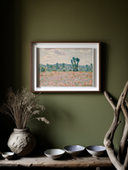 Poppy Field – Claude Monet Poster | Impressionist Nature Art Print - Hakyarts