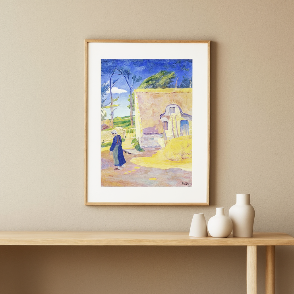 Farmhouse at Le Pouldu by Paul Sérusier