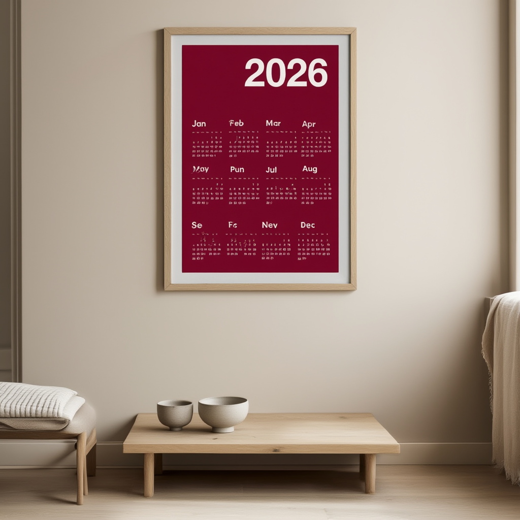 Moments in Motion – 2026 Illustrated Calendar