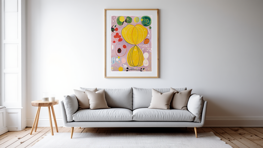 Hilma af Klint - The Ten Largest No. 7 Adulthood Poster