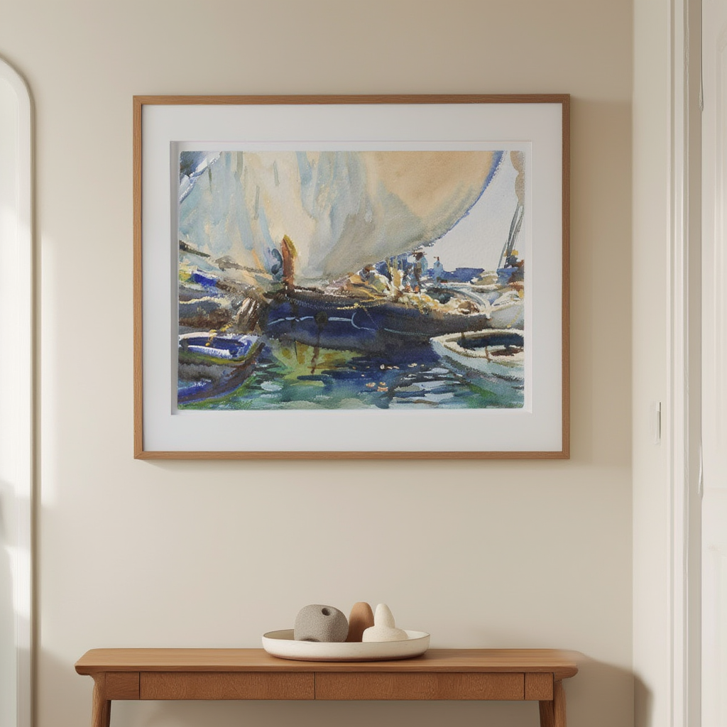 Melon Boats – John Singer Sargent Poster | Vibrant Still Life Art Print