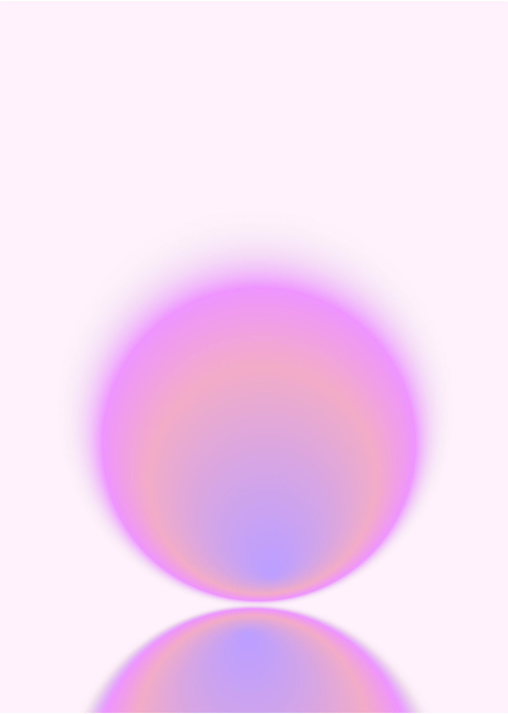 Inner Light Modern Minimal Orb Print
