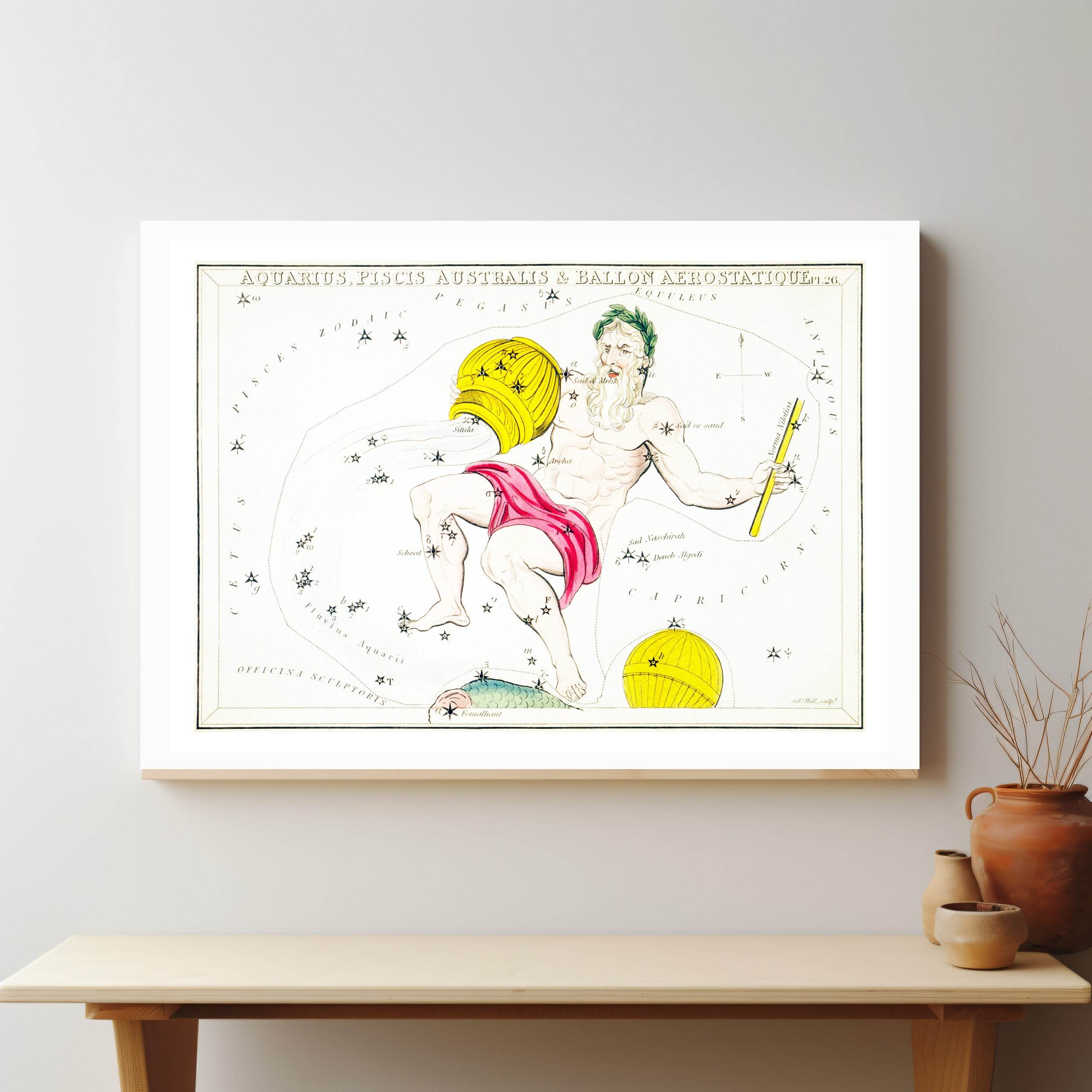 Aquarius, Piscis Australis & Ballon Aerostatique - Hakyarts