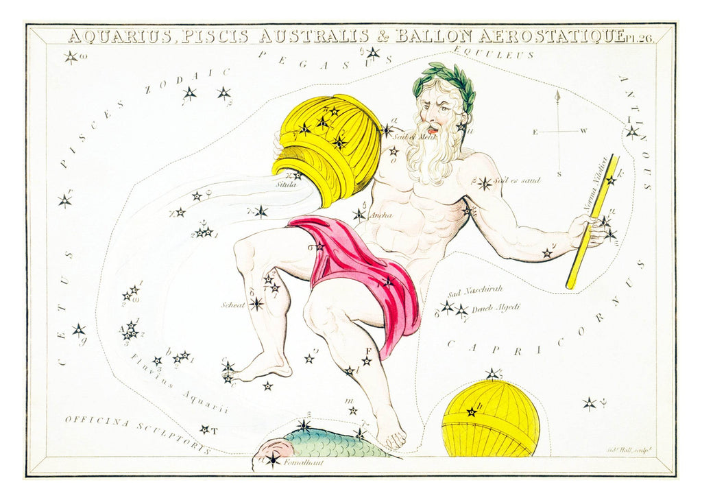 Aquarius, Piscis Australis & Ballon Aerostatique - Hakyarts